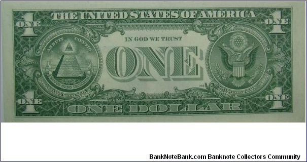 Banknote from USA year 1957