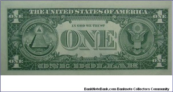 Banknote from USA year 1957