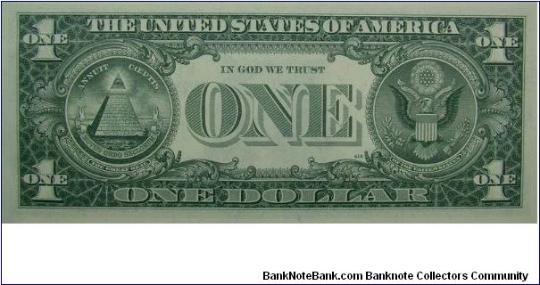 Banknote from USA year 1957