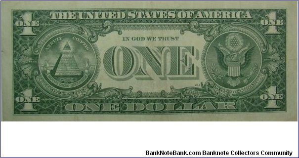 Banknote from USA year 1957