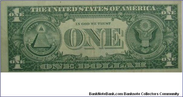 Banknote from USA year 1957