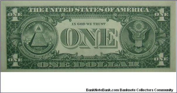 Banknote from USA year 1957