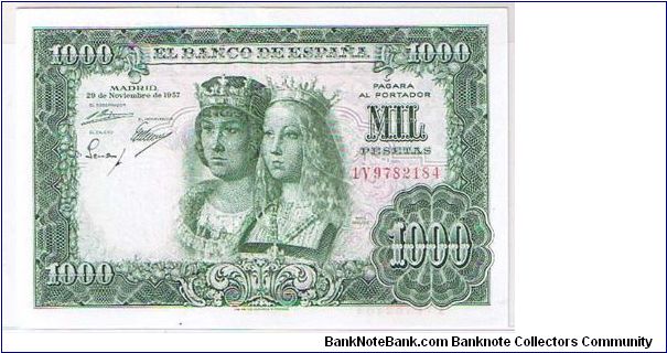 1000 PESETAS Banknote