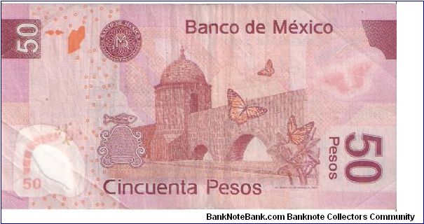 Banknote from Mexico year 2005