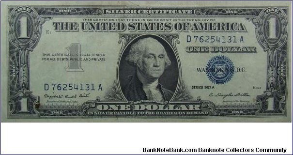 $1 Silver Certificate Smith/Dillon Banknote