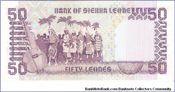 Banknote from Sierra Leone year 1988
