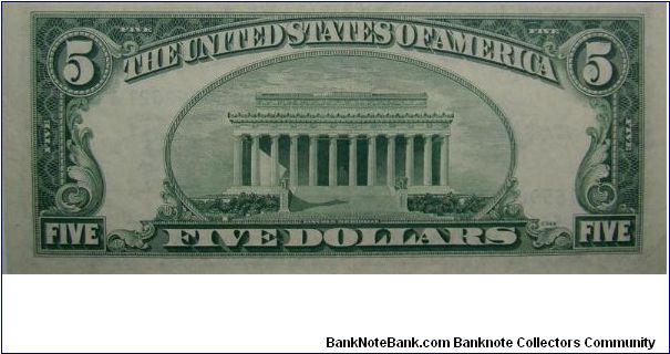 Banknote from USA year 1953