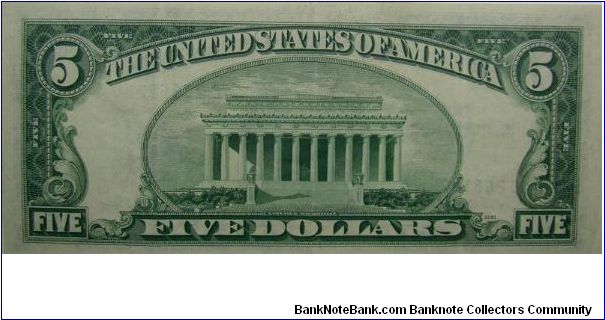 Banknote from USA year 1953