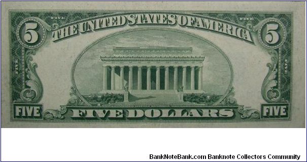 Banknote from USA year 1934