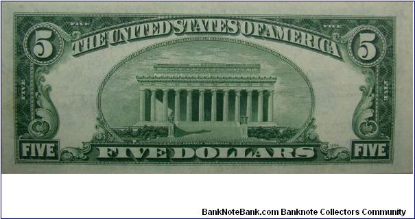 Banknote from USA year 1934