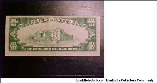 Banknote from USA year 1929