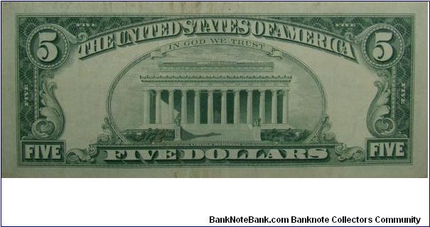 Banknote from USA year 1963