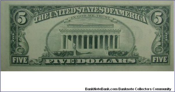 Banknote from USA year 1974