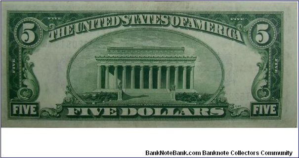 Banknote from USA year 1934