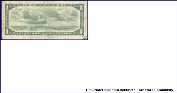 Banknote from Canada year 1954