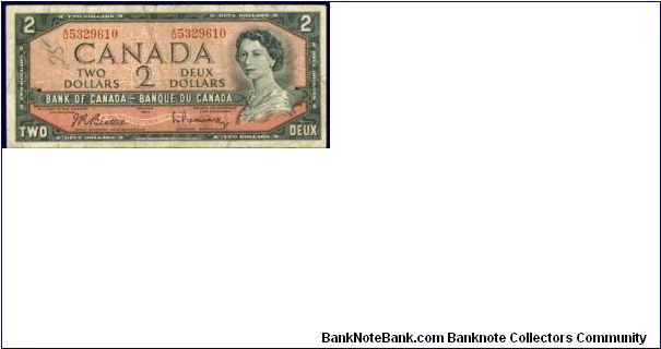 2 dollar canada Banknote