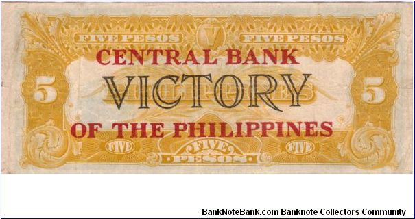 Banknote from Philippines year 1949