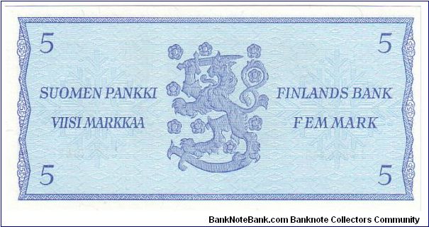 Banknote from Finland year 1963