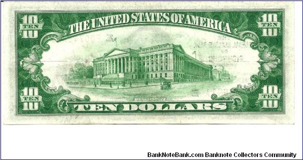 Banknote from USA year 1929