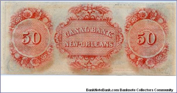 Banknote from USA year 1850