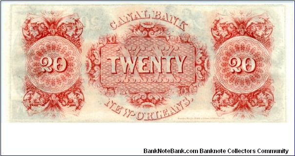 Banknote from USA year 1850