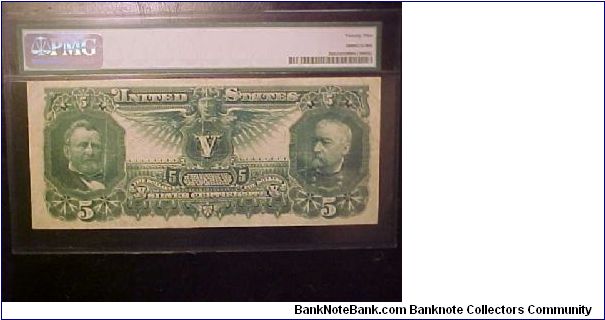 Banknote from USA year 1896
