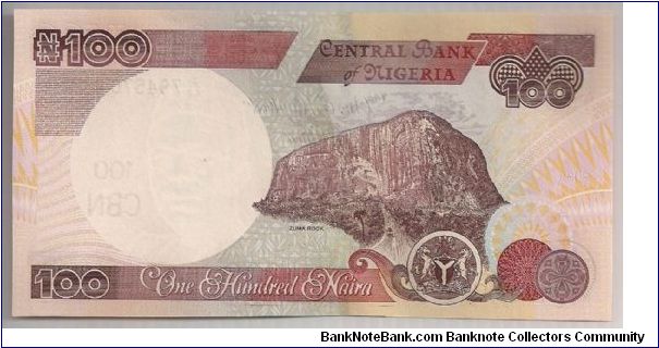 Banknote from Nigeria year 2005