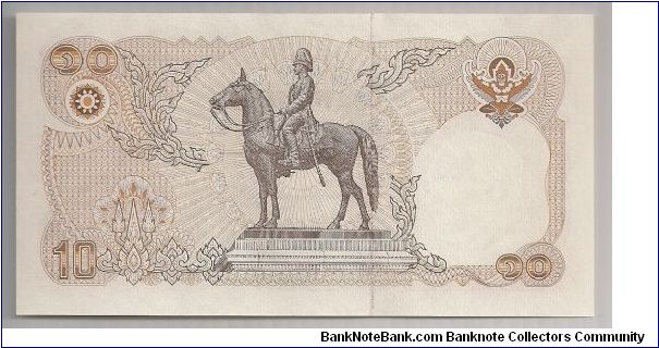 Banknote from Thailand year 1980