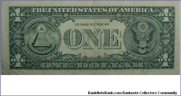 Banknote from USA year 1999