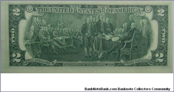 Banknote from USA year 1976