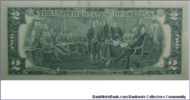 Banknote from USA year 1976