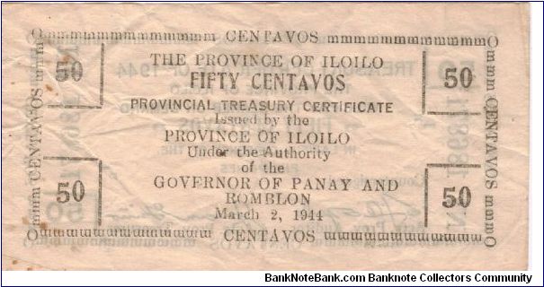 Banknote from Philippines year 1944