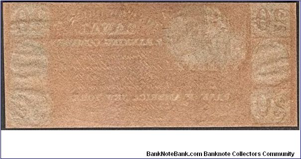 Banknote from USA year 1800