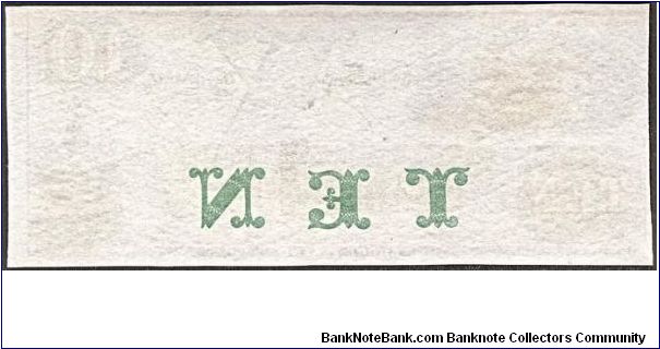 Banknote from USA year 1800