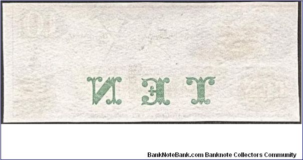 Banknote from USA year 1800