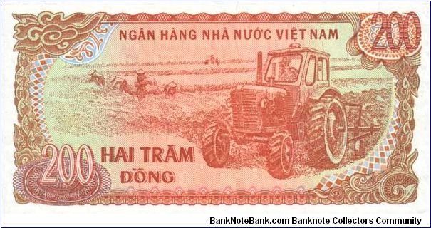 Banknote from Vietnam year 1987