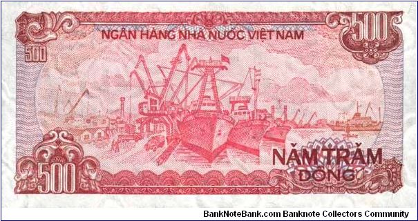 Banknote from Vietnam year 1987