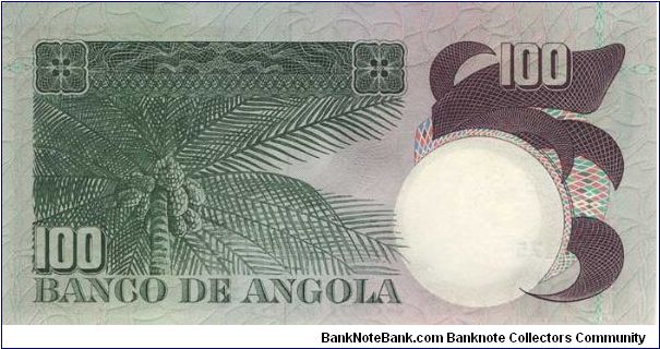 Banknote from Angola year 1973
