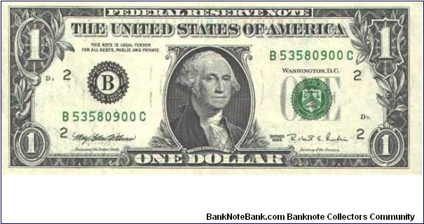 1 Dollar Banknote