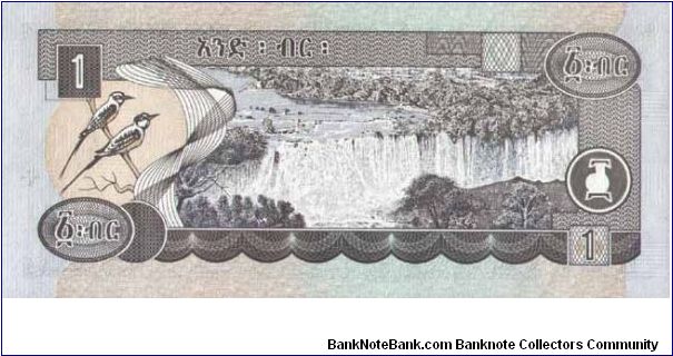 Banknote from Ethiopia year 2000