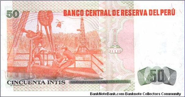 Banknote from Peru year 1990
