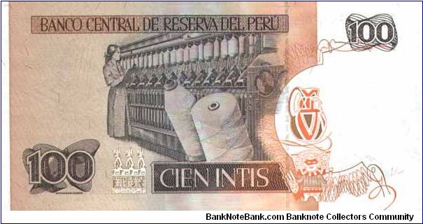 Banknote from Peru year 1990