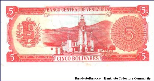 Banknote from Venezuela year 1989