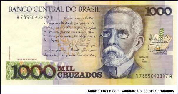 1000 Cruzados Banknote