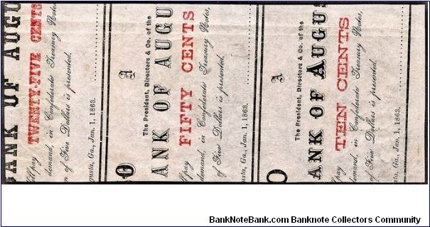 Banknote from USA year 1840