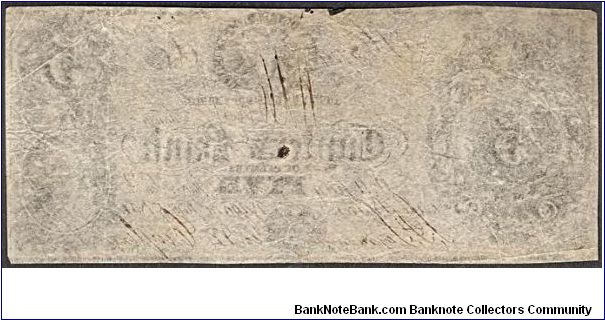 Banknote from USA year 1854