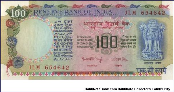 100 Rupees Banknote