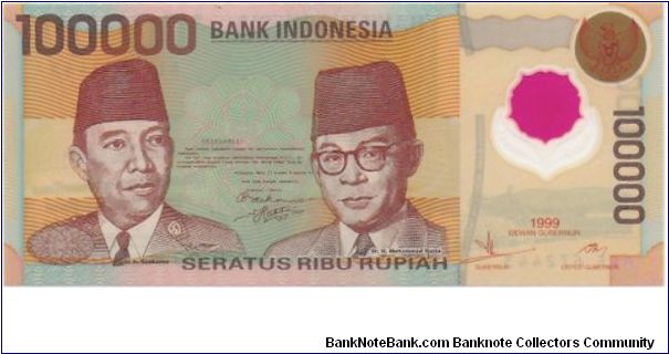 100.000 Rupiah Banknote