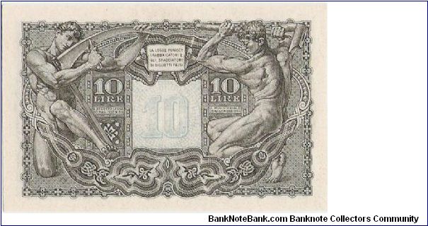 Banknote from Italy year 1945