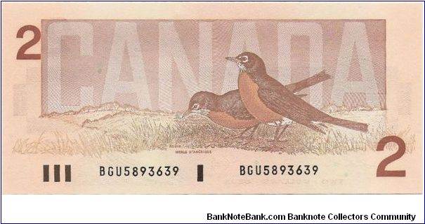 Banknote from Canada year 1986